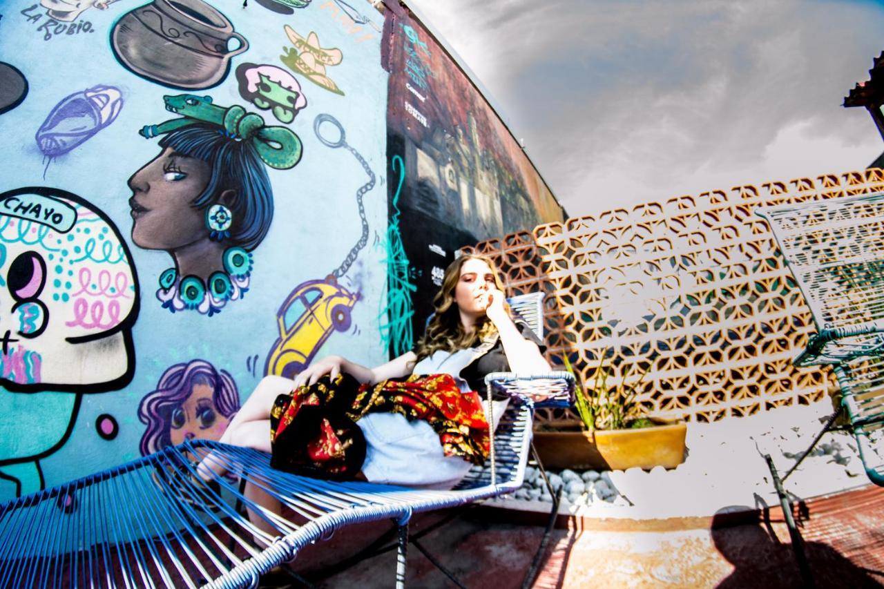 Gente De Mas Hostel Puebla Kültér fotó